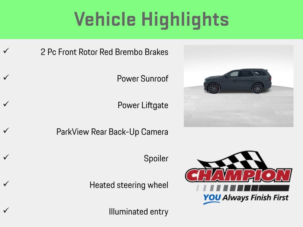 Used 2022 Dodge Durango SRT w/ Trailer Tow Group IV image 12