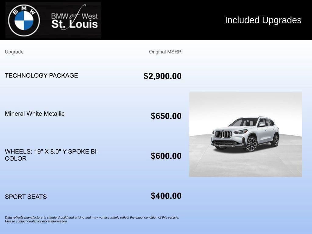 New 2026 BMW X1 xDrive28i w/ Technology Package image 45