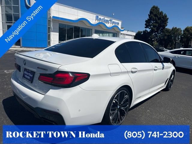 Used 2021 BMW M550i xDrive w/ Executive Package AWD/4WD image 44