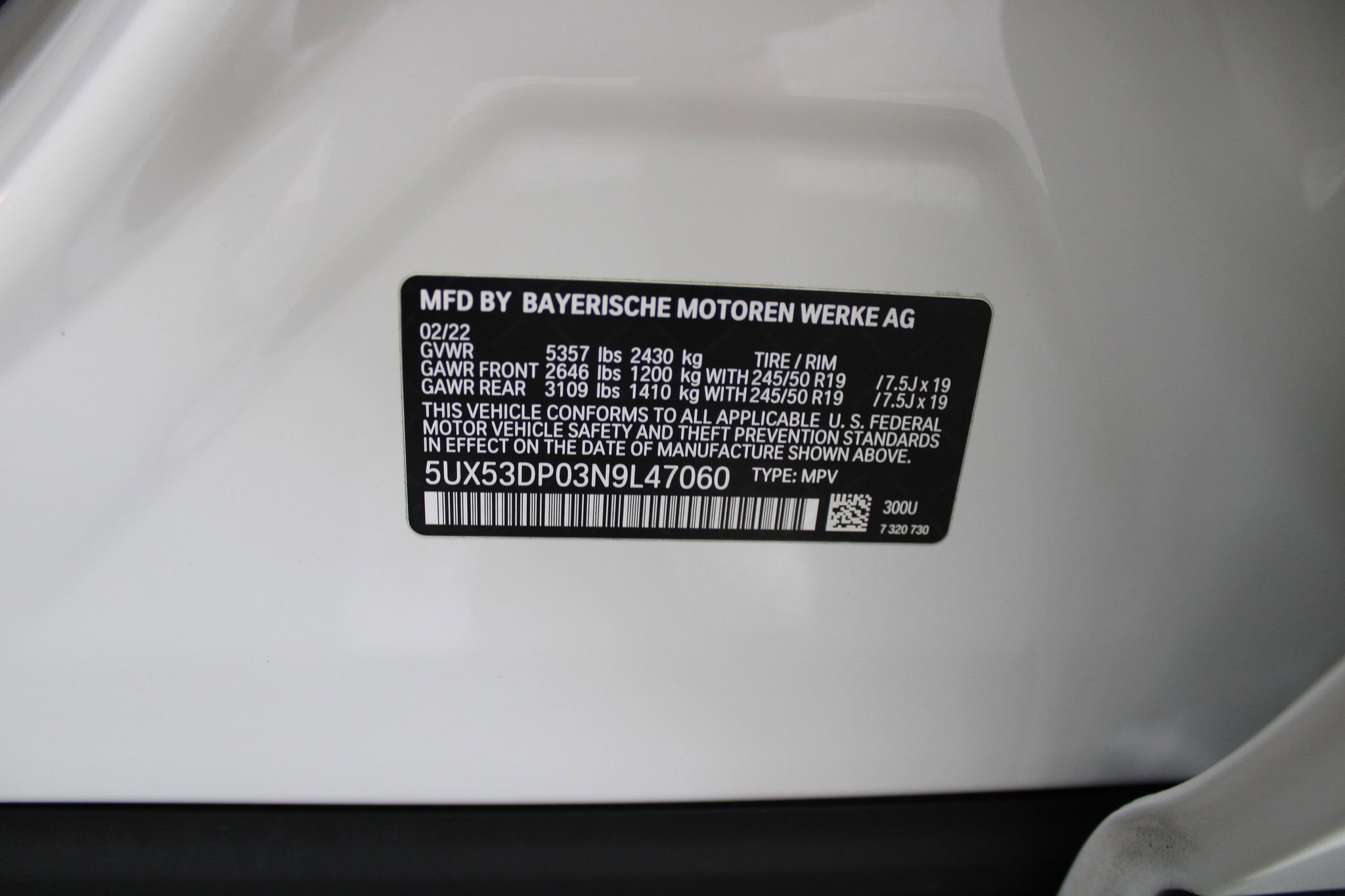 Used 2022 BMW X3 xDrive30i image 46