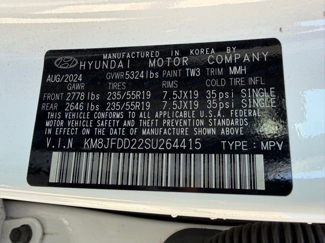 Used 2025 Hyundai Tucson Limited AWD/4WD image 38
