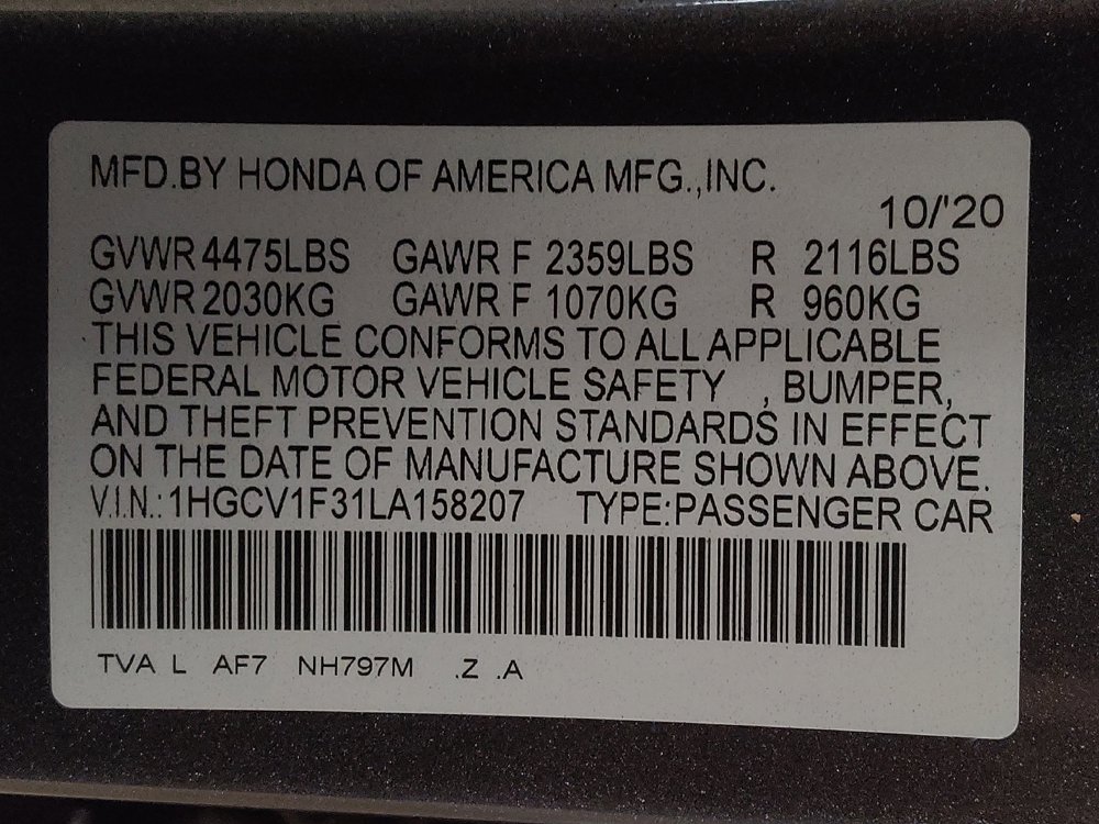 Used 2020 Honda Accord Sport image 33