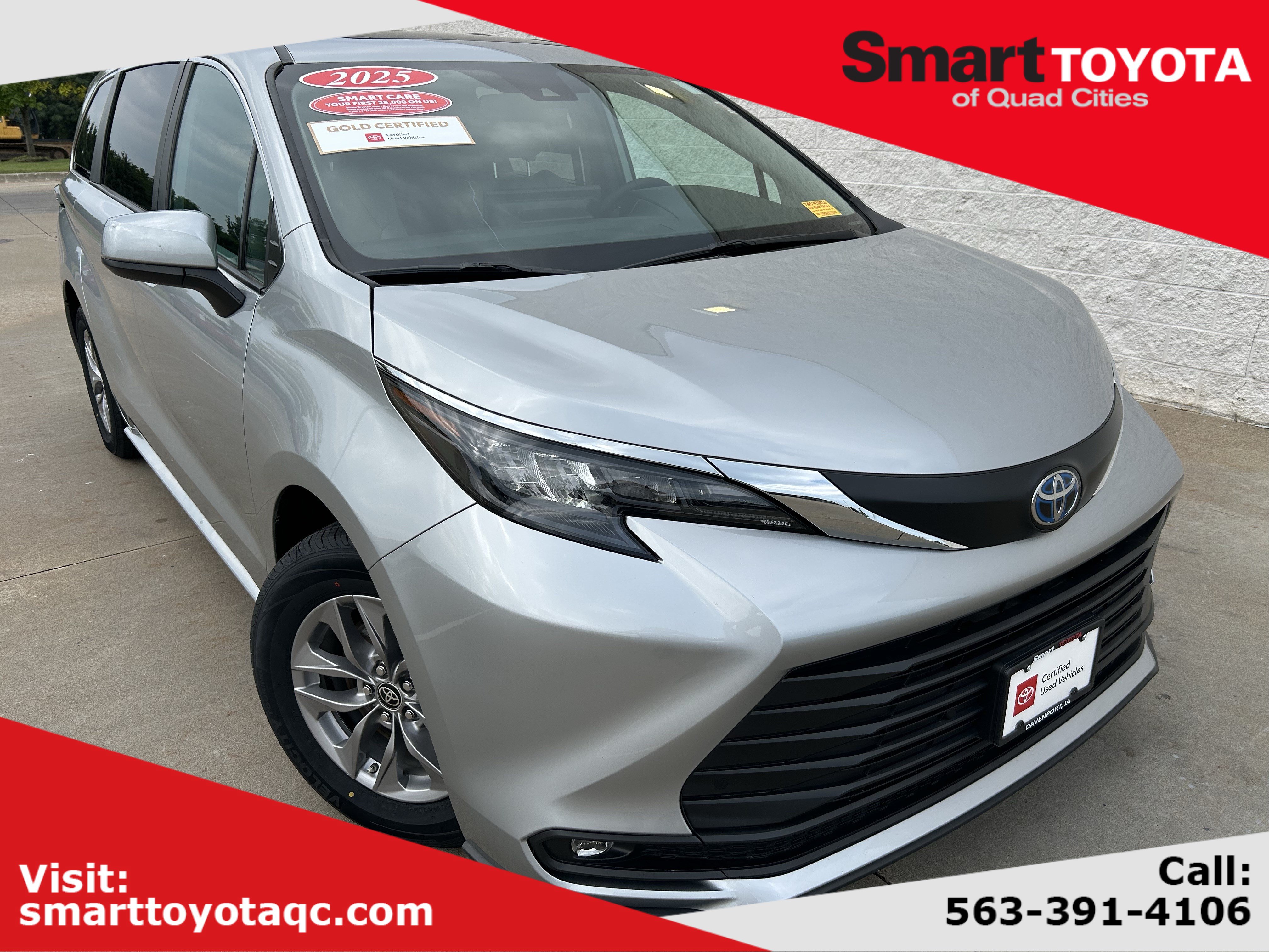 Certified 2025 Toyota Sienna XLE