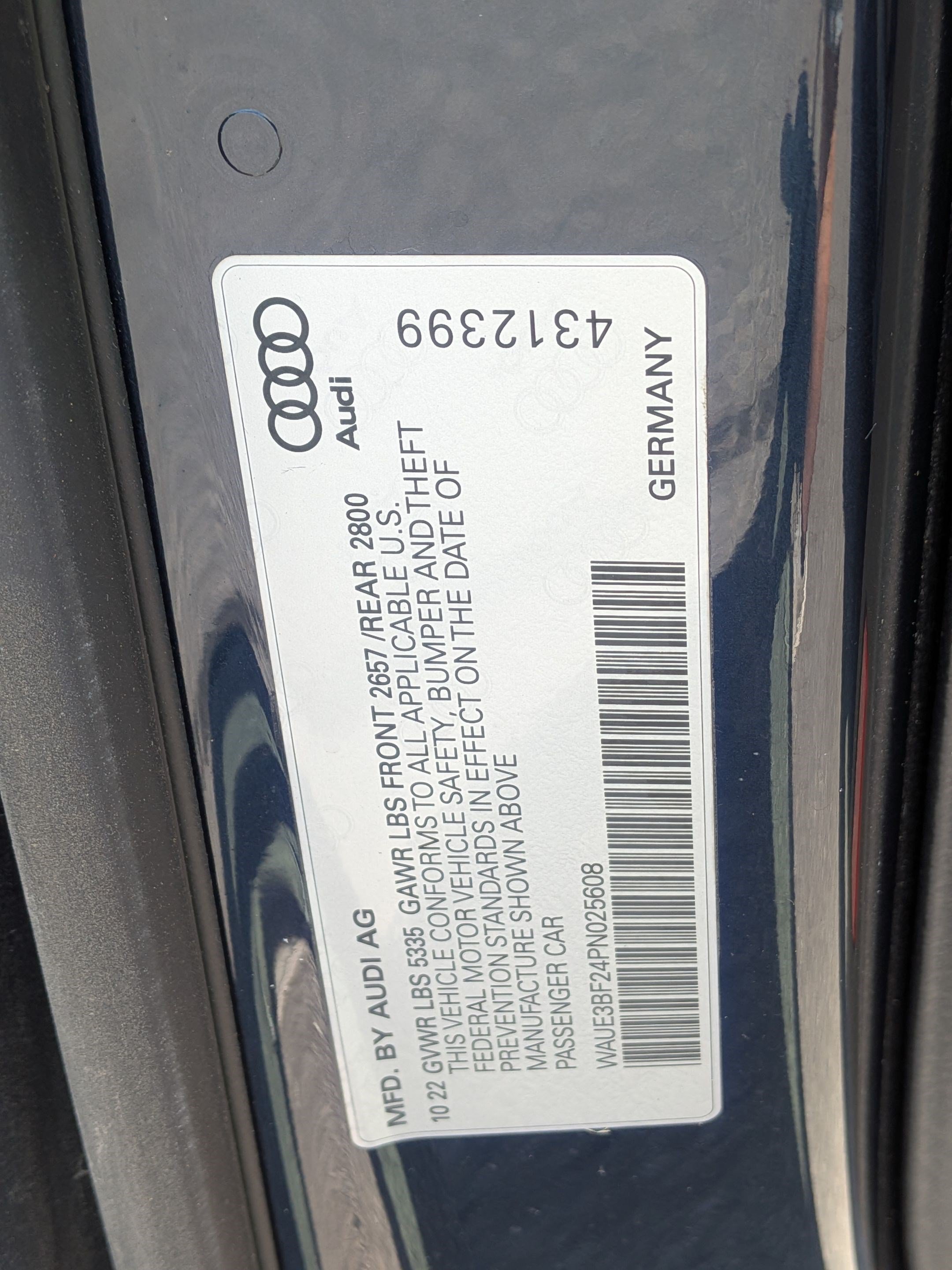 Used 2023 Audi A6 Premium Plus w/ Premium Plus Package AWD/4WD image 33