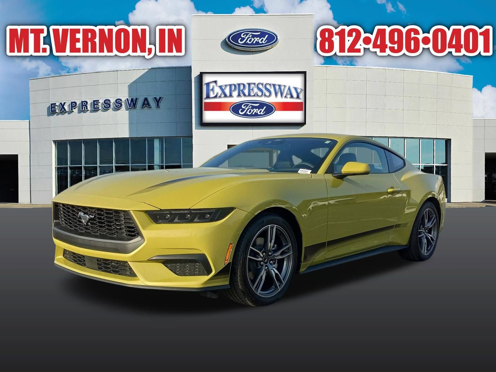 New 2025 Ford Mustang Coupe RWD image 1
