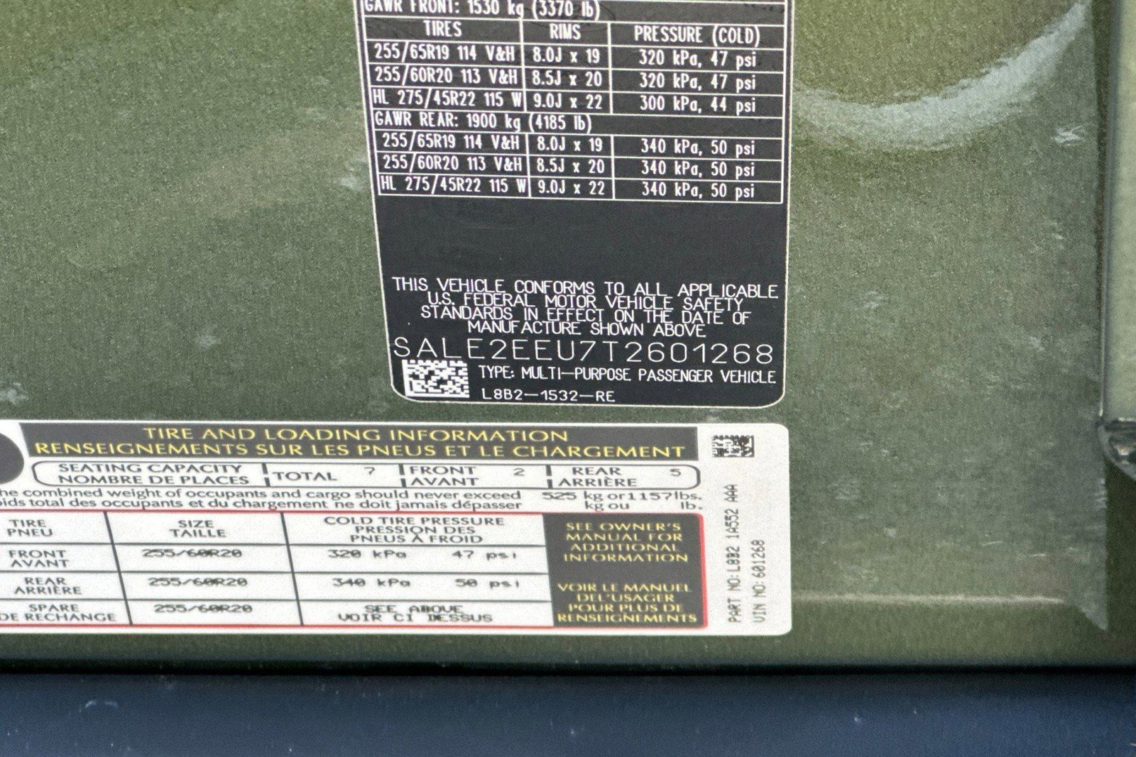 New 2026 Land Rover Defender 110 X-Dynamic SE AWD/4WD image 18