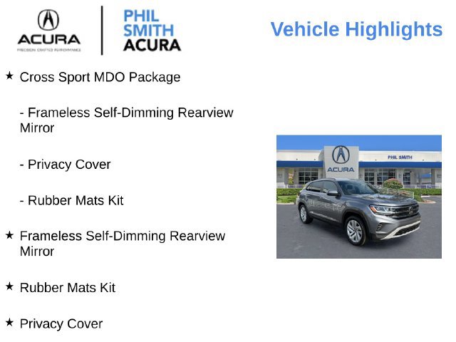 Used 2020 Volkswagen Atlas Cross Sport SE w/ Towing Package FWD image 4