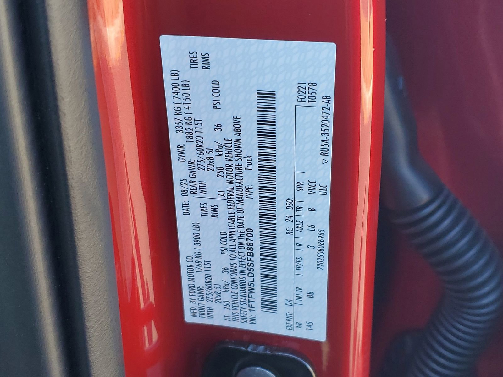 Used 2025 Ford F150 Lariat w/ Equipment Group 501A Mid AWD/4WD image 31