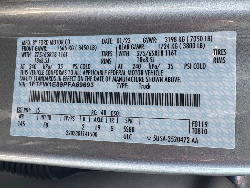 Used 2023 Ford F150 XLT w/ Equipment Group 302A High AWD/4WD image 48