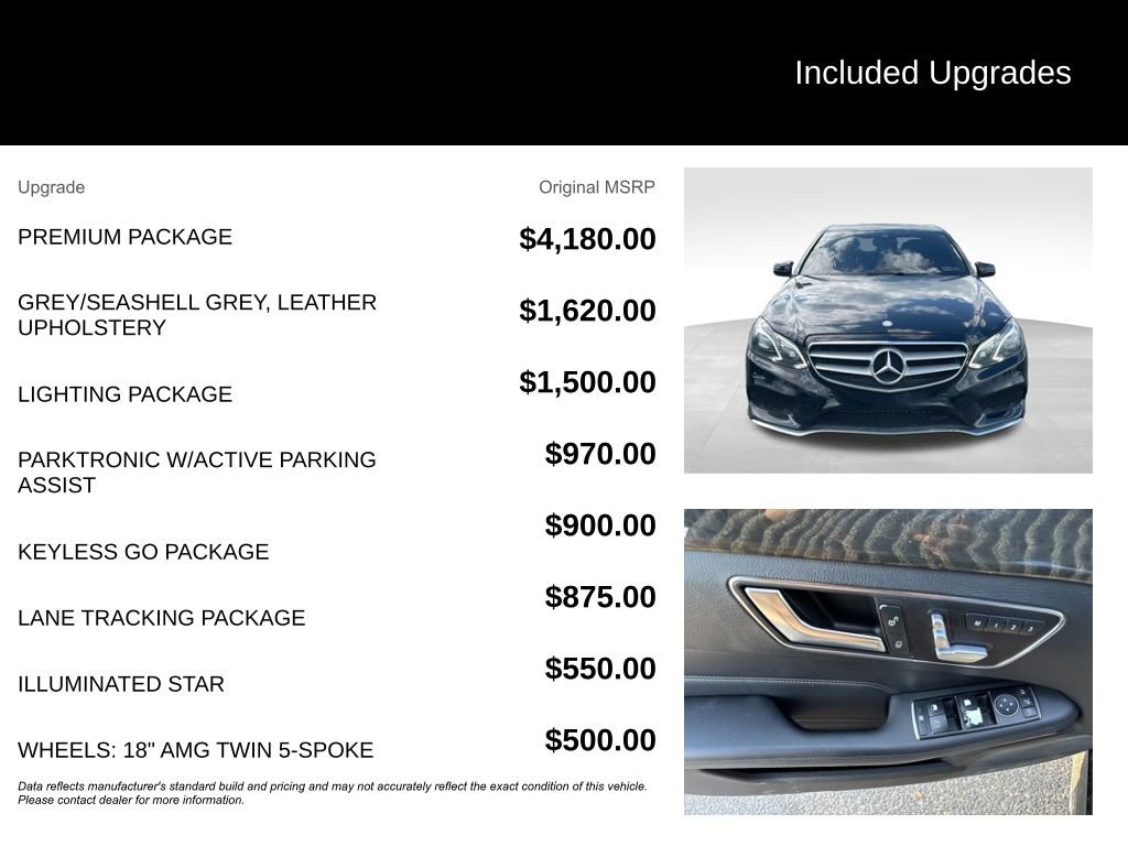 Used 2016 Mercedes-Benz E 350 4MATIC Sedan image 11