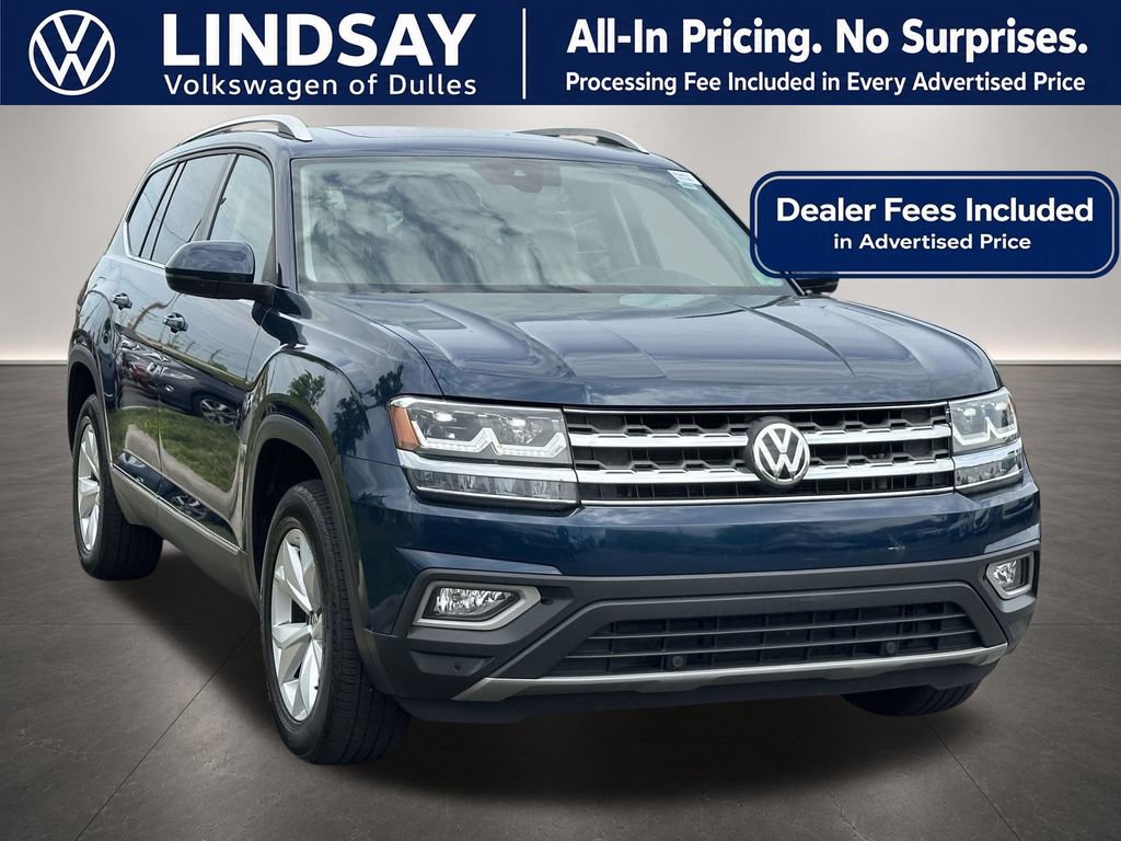 Used 2018 Volkswagen Atlas SEL AWD/4WD image 1