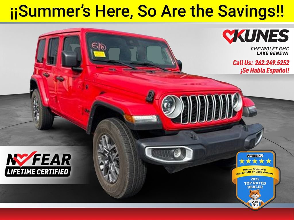 Used 2025 Jeep Wrangler Unlimited Sahara AWD/4WD video 1