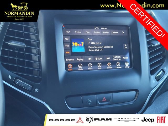 Certified 2020 Jeep Cherokee Latitude Plus FWD image 9