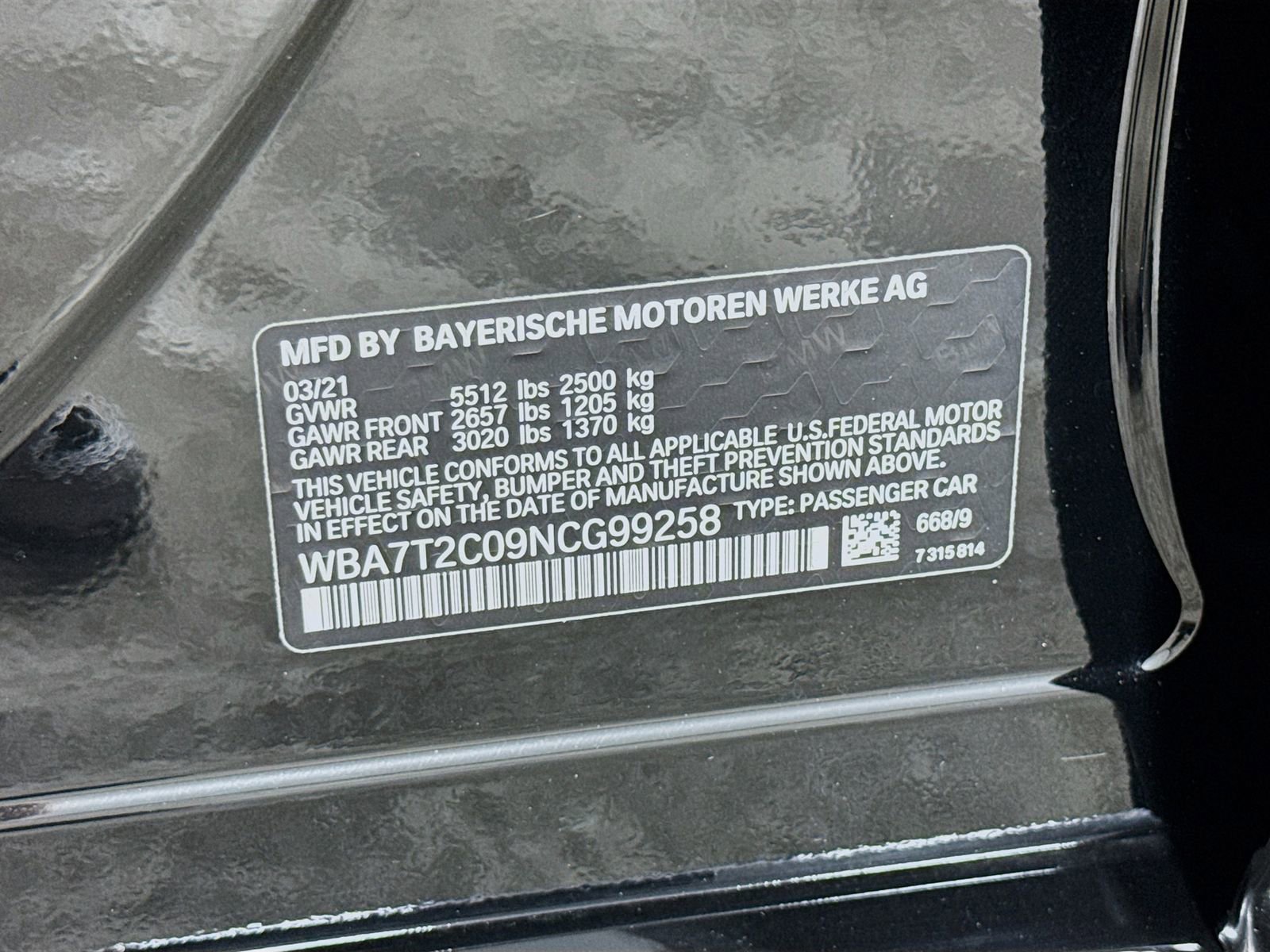 Certified 2022 BMW 740i RWD image 34