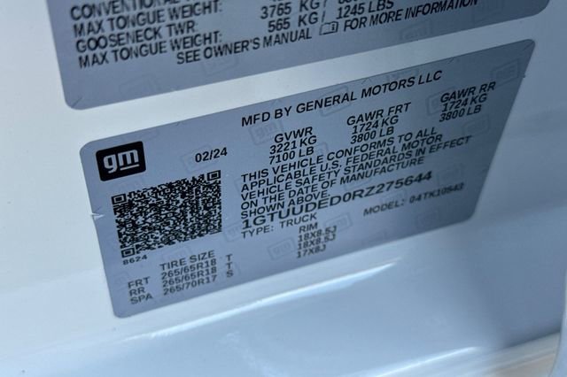 Used 2024 GMC Sierra 1500 SLT AWD/4WD image 58