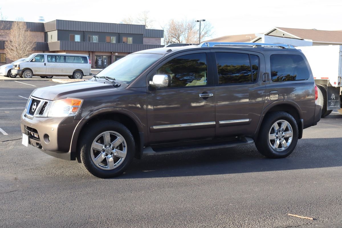 Used 2014 Nissan Armada Platinum w/ 2nd Row Captain Seat Package image 10