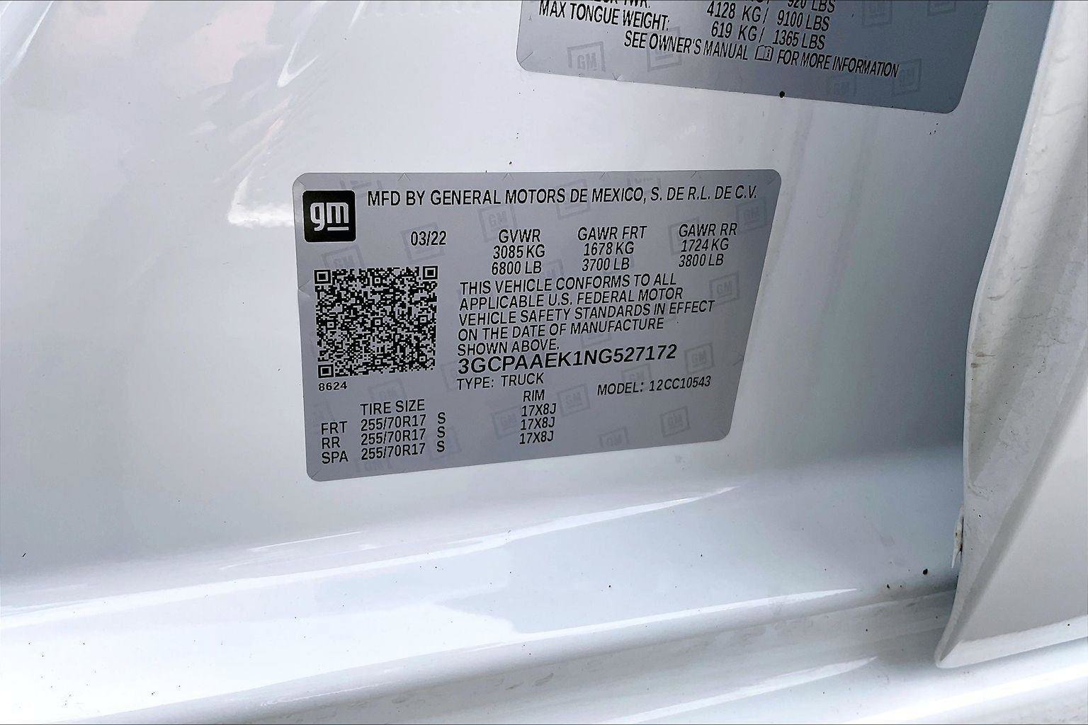 Used 2022 Chevrolet Silverado 1500 W/T w/ Trailering Package image 33