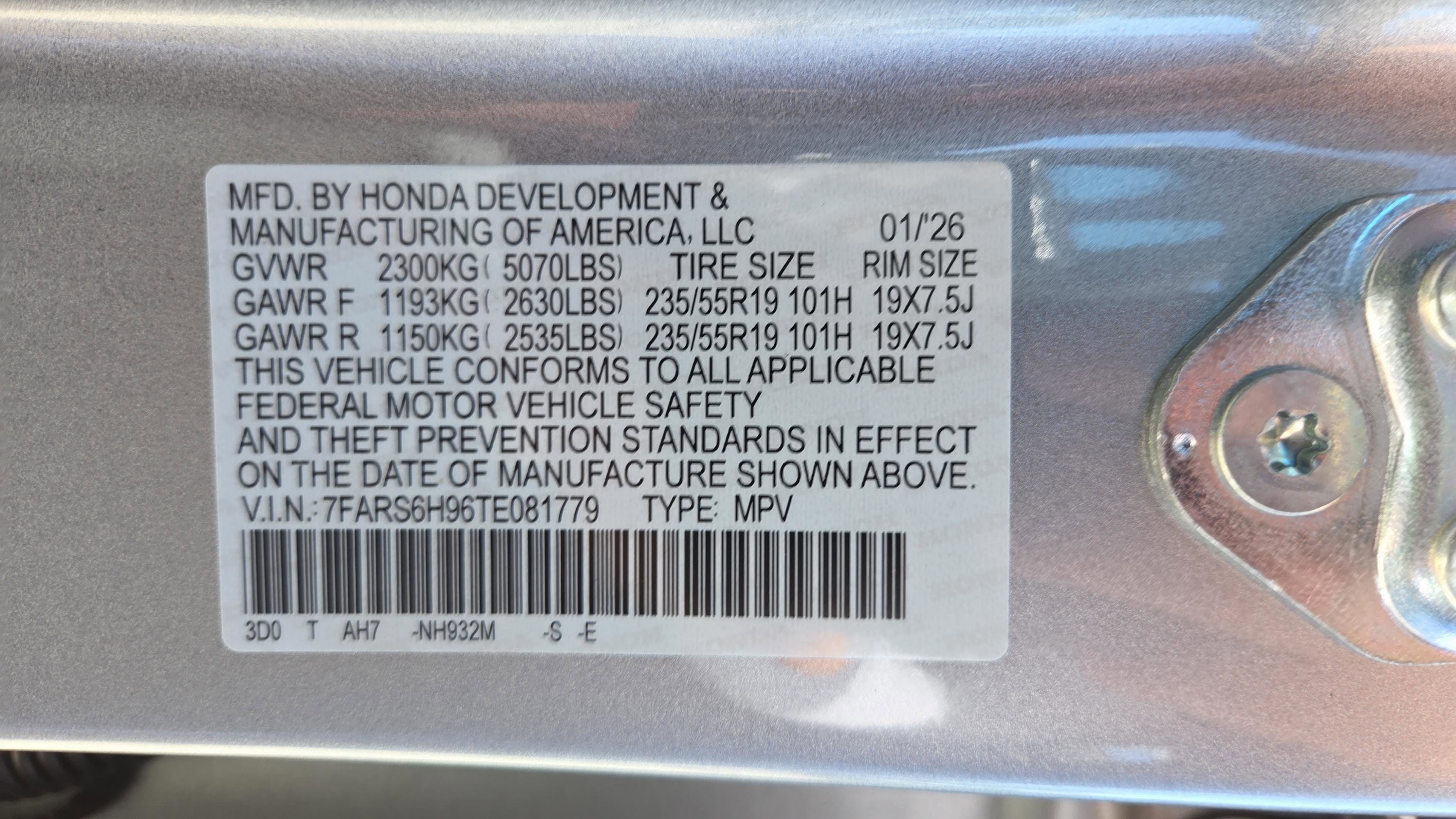 Used 2026 Honda CR-V Sport Touring image 22