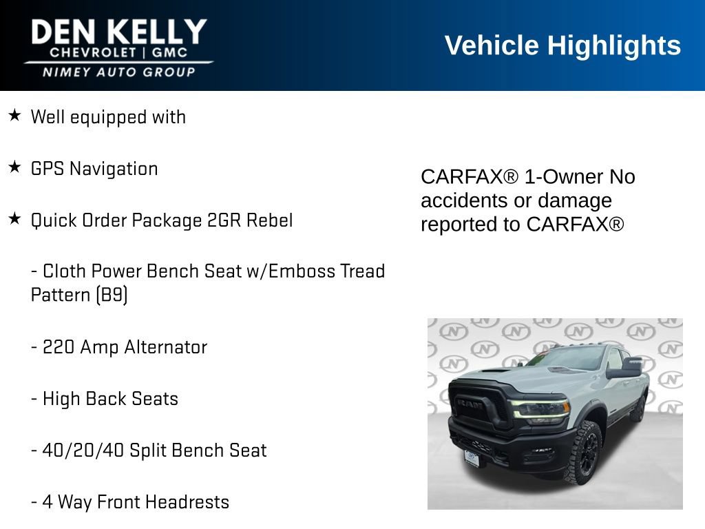 Used 2023 RAM 2500 Rebel w/ Level 1 Equipment Group AWD/4WD image 6