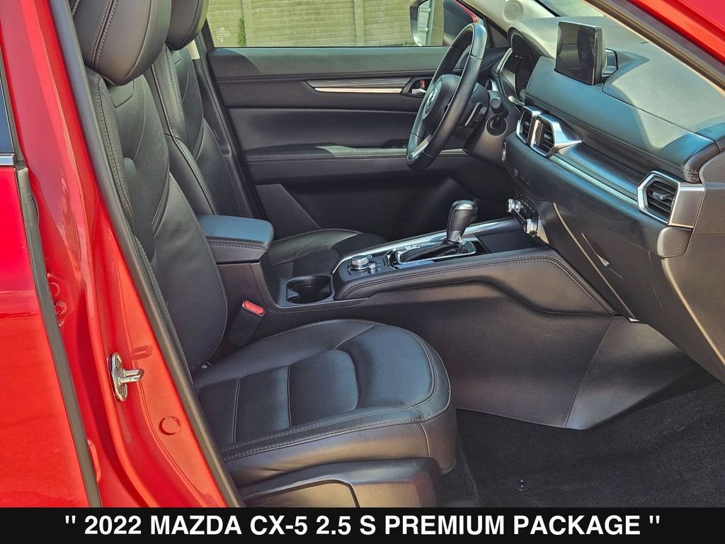 Used 2022 MAZDA CX-5 AWD 2.5 S w/ Premium Package image 30