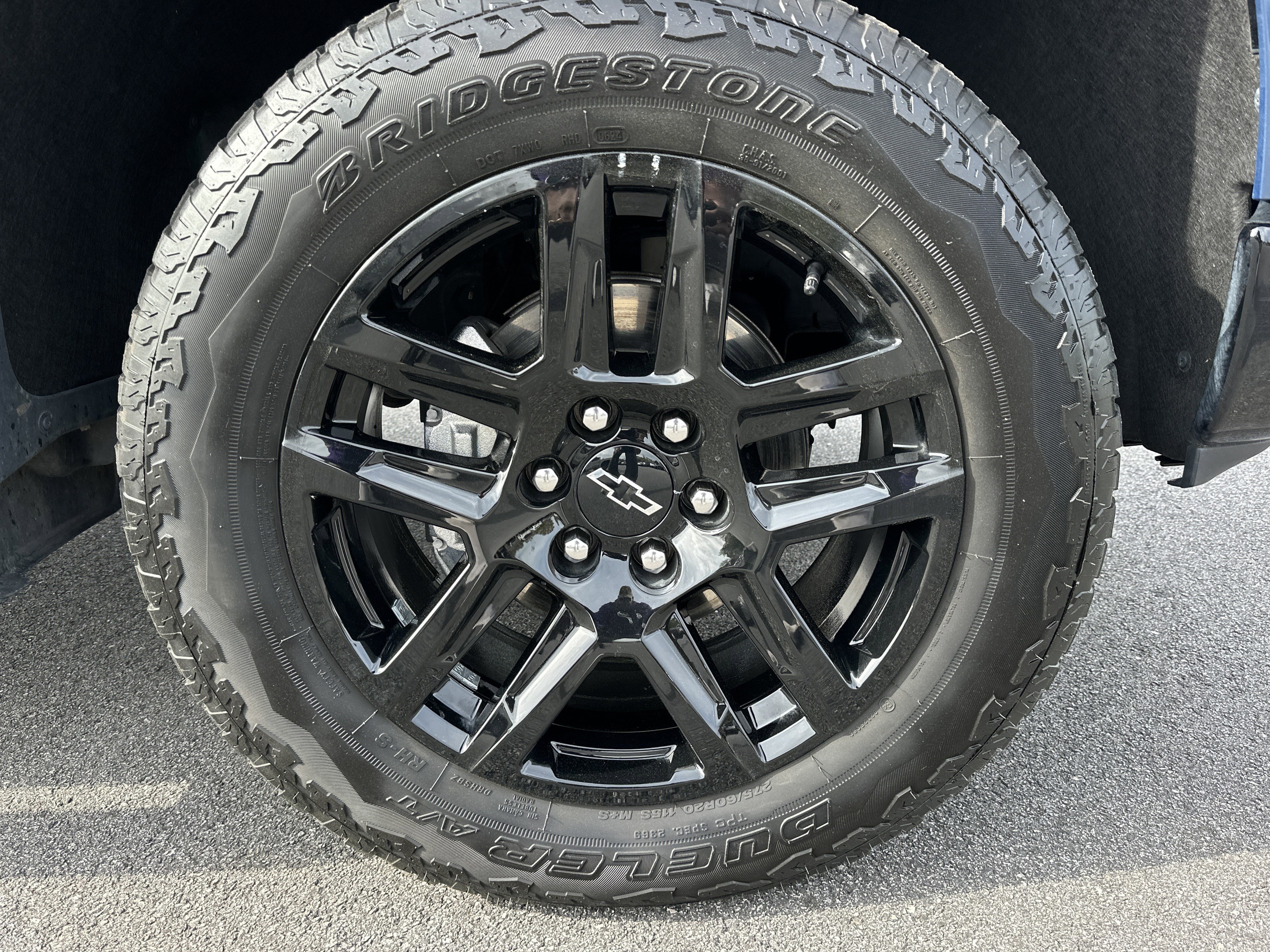 Certified 2024 Chevrolet Silverado 1500 Custom Trail Boss w/ Turbomax Blackout Package AWD/4WD image 13