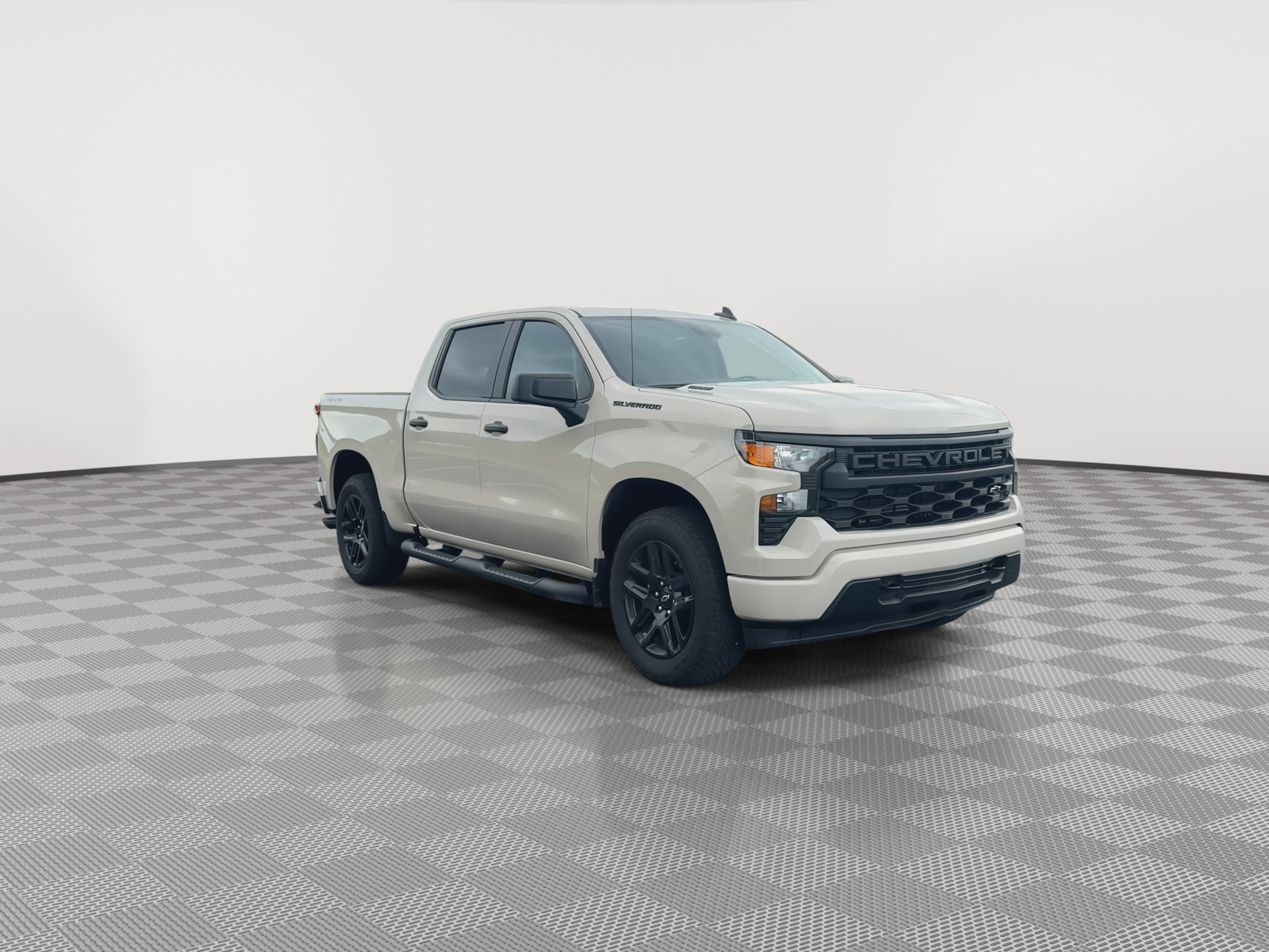Certified 2026 Chevrolet Silverado 1500 Custom w/ Turbomax Blackout Package AWD/4WD image 3
