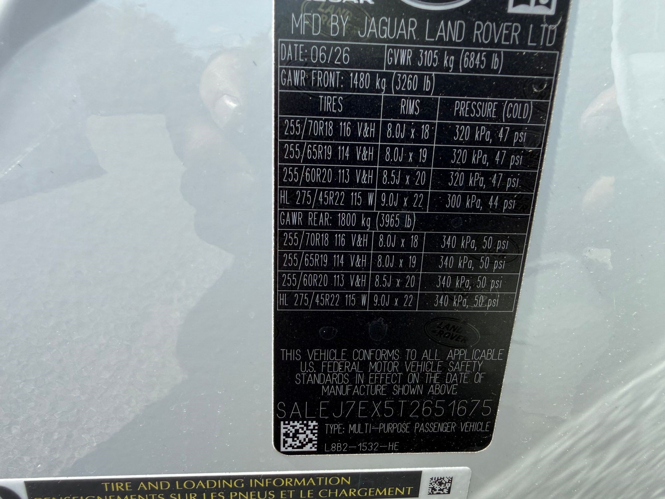 New 2026 Land Rover Defender 110 S AWD/4WD image 33