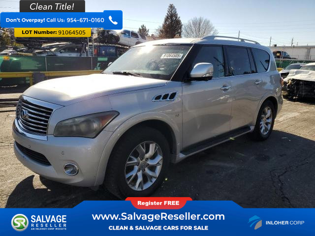 Used 2014 INFINITI QX80 4WD w/ Theater Package image 1
