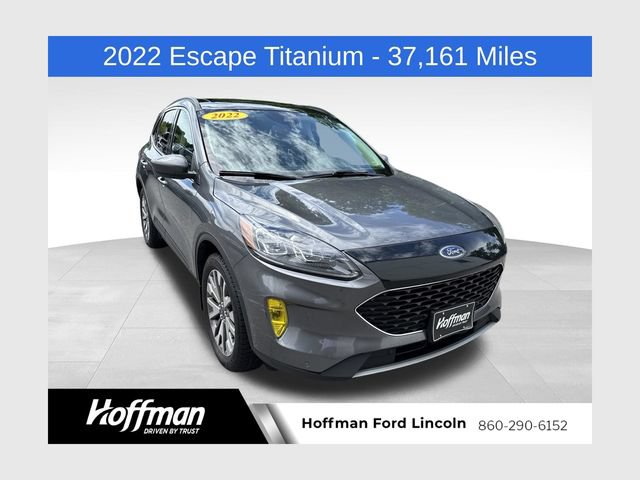 Used 2022 Ford Escape Titanium w/ Class II Trailer Tow Package
