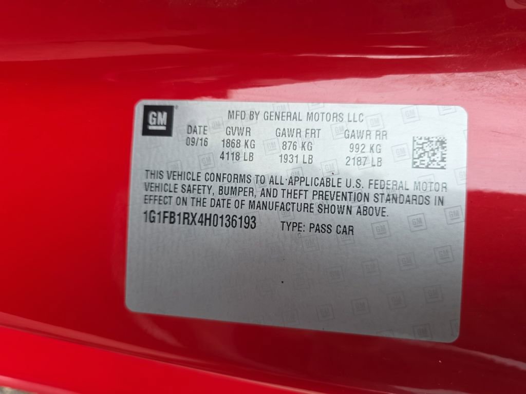 Used 2017 Chevrolet Camaro LT image 26