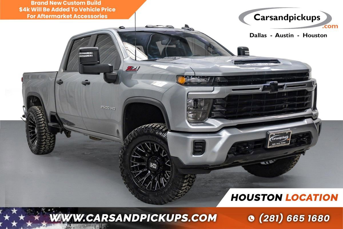 Used 2024 Chevrolet Silverado 2500 Custom w/ Custom Value Package