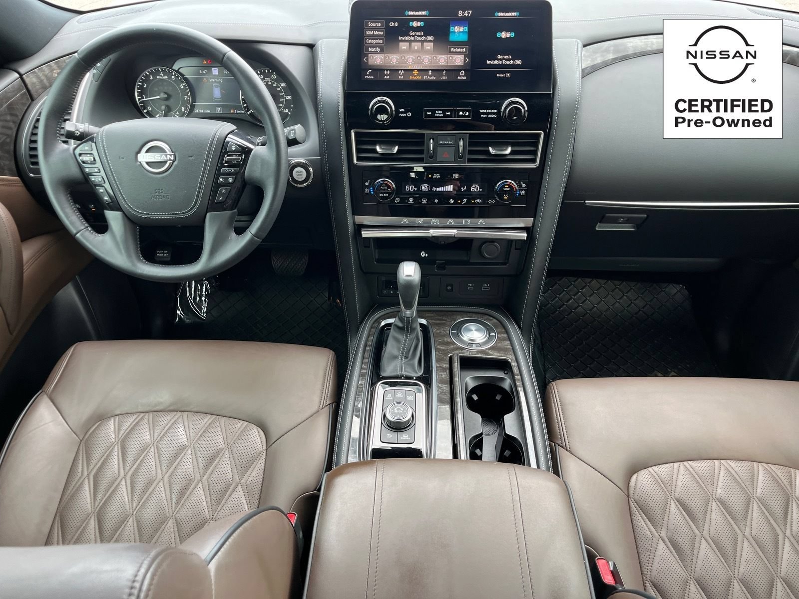 Certified 2023 Nissan Armada Platinum w/ Captain's Chairs Package RWD image 12