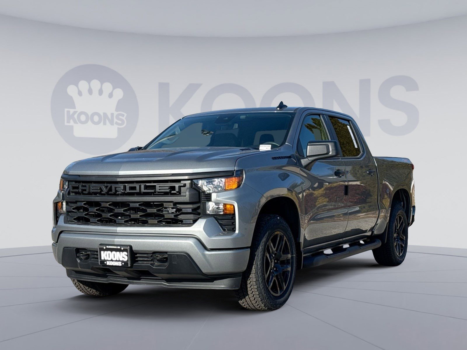 New 2026 Chevrolet Silverado 1500 Custom w/ Turbomax Blackout Package image 1