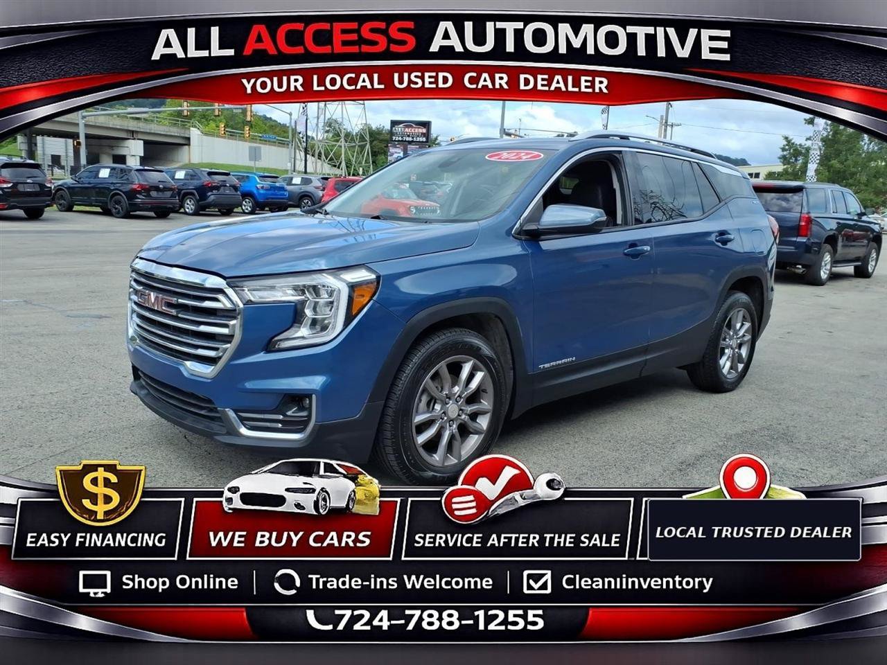 Used 2024 GMC Terrain SLT FWD image 3