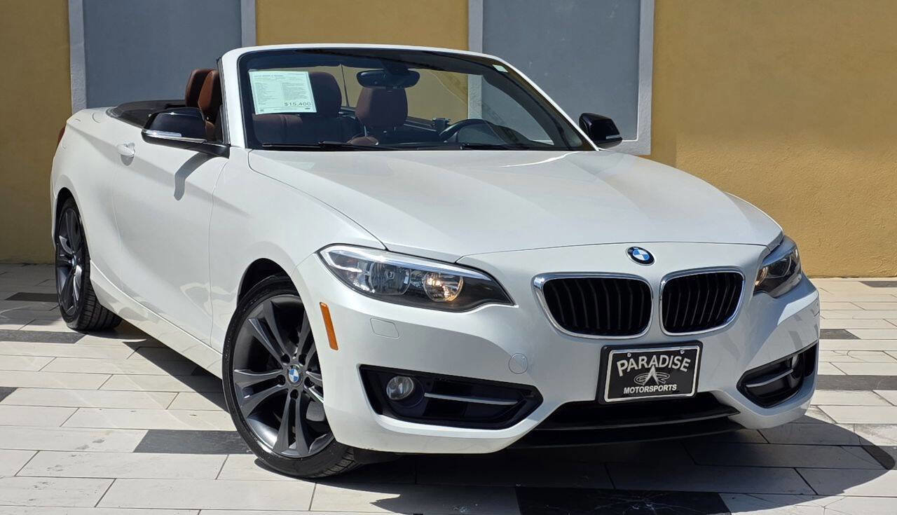Used 2015 BMW 228i xDrive Convertible AWD/4WD image 11