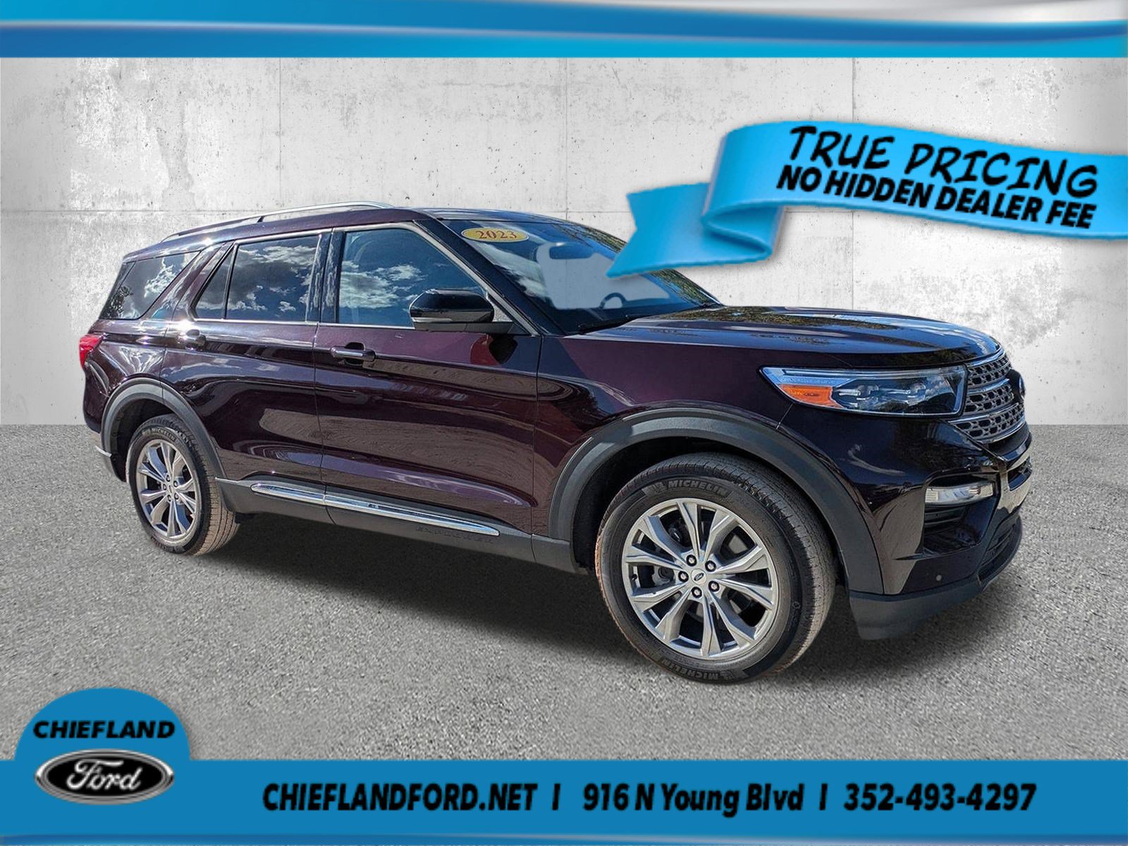 Used 2023 Ford Explorer Limited w/ Limited Technology Package