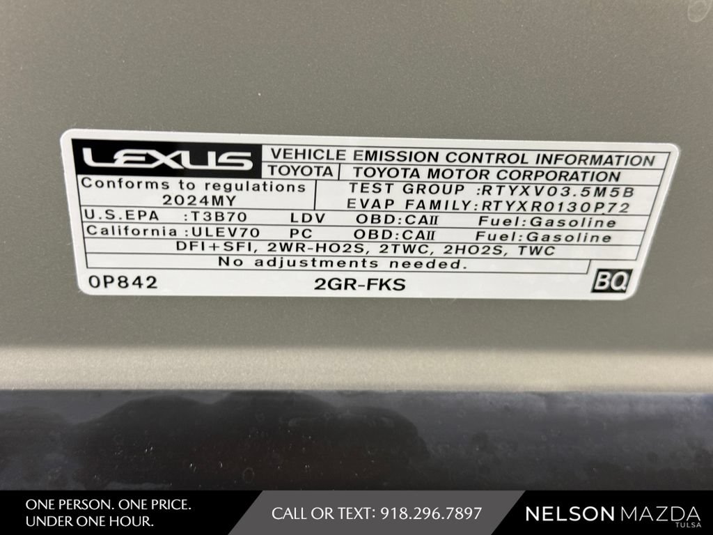 Used 2024 Lexus ES 350 w/ Premium Package FWD image 49
