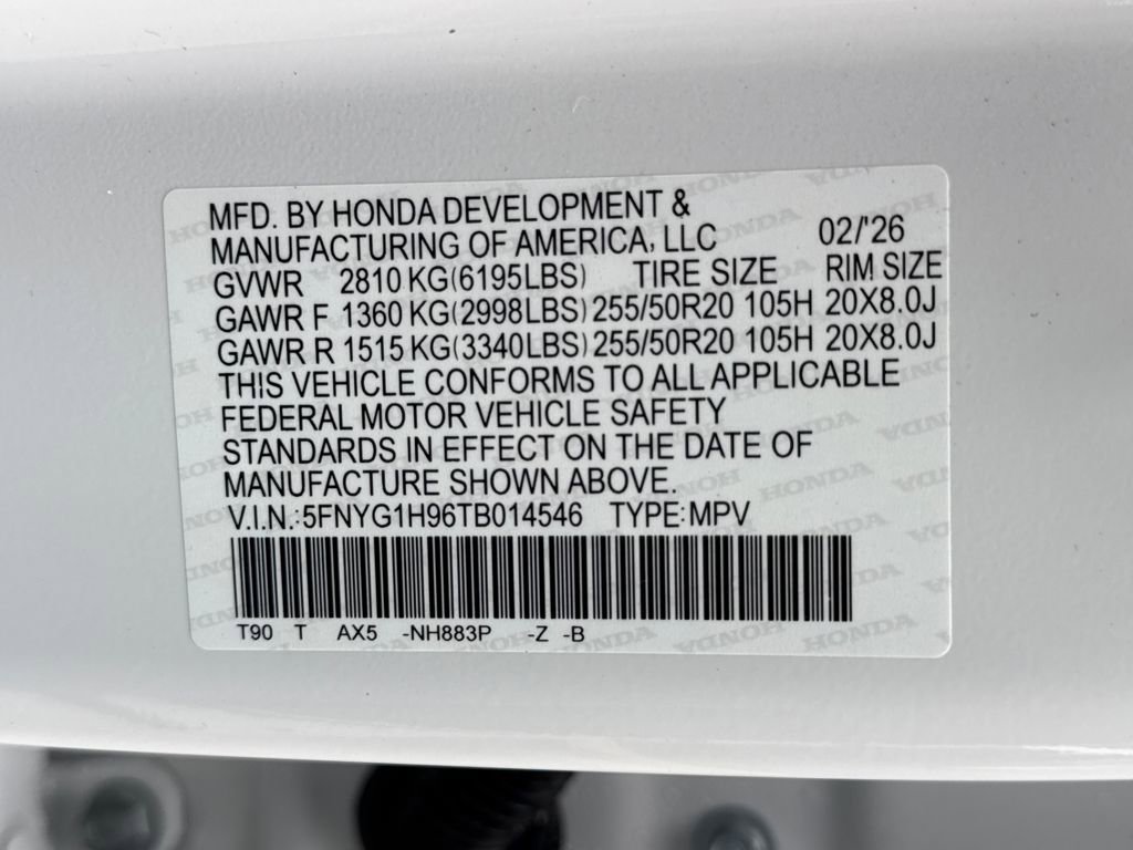 New 2026 Honda Pilot Black Edition image 28