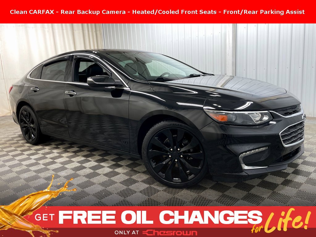 Certified 2018 Chevrolet Malibu Premier w/ Premier Sun and Wheel Package