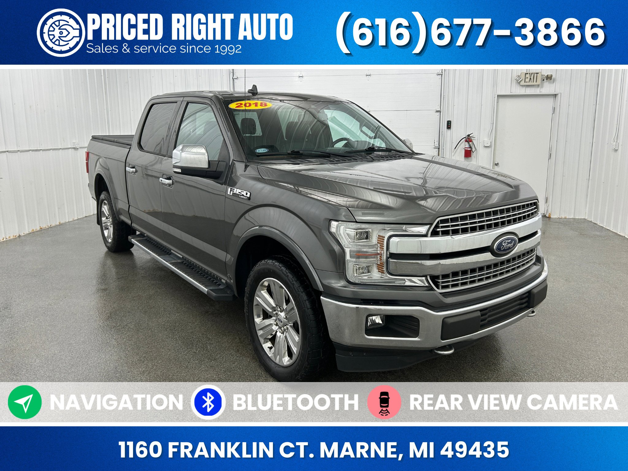 Used 2018 Ford F150 Lariat w/ Equipment Group 502A Luxury