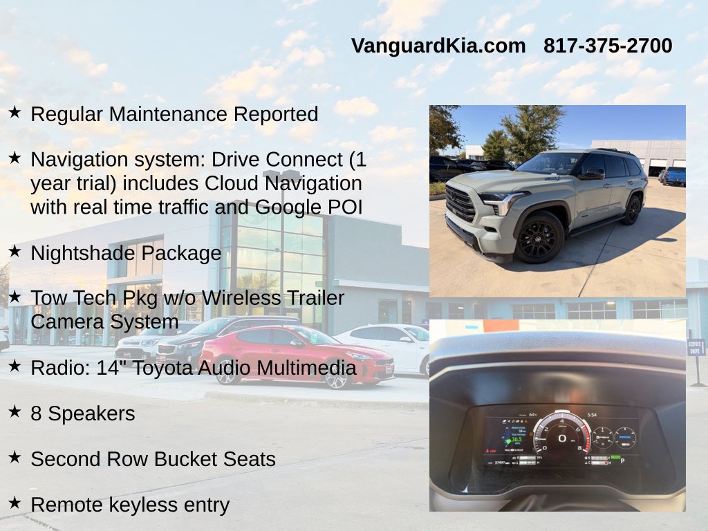 Used 2025 Toyota Sequoia Limited w/ Nightshade Package RWD image 6