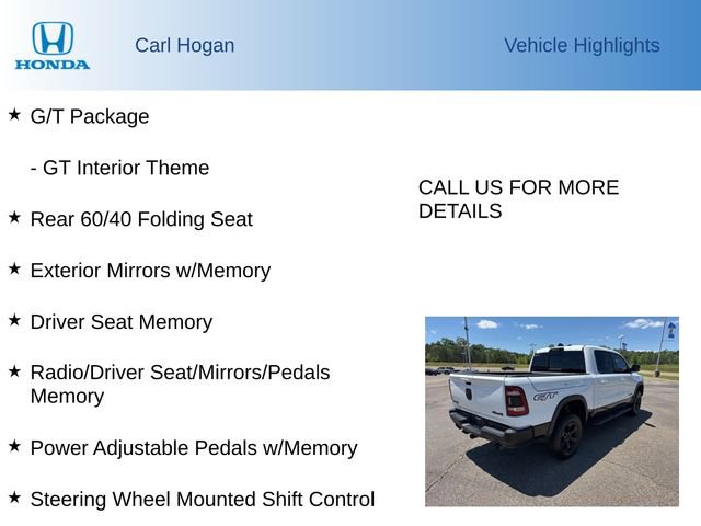 Used 2022 RAM 1500 Rebel w/ G/T Package AWD/4WD image 21