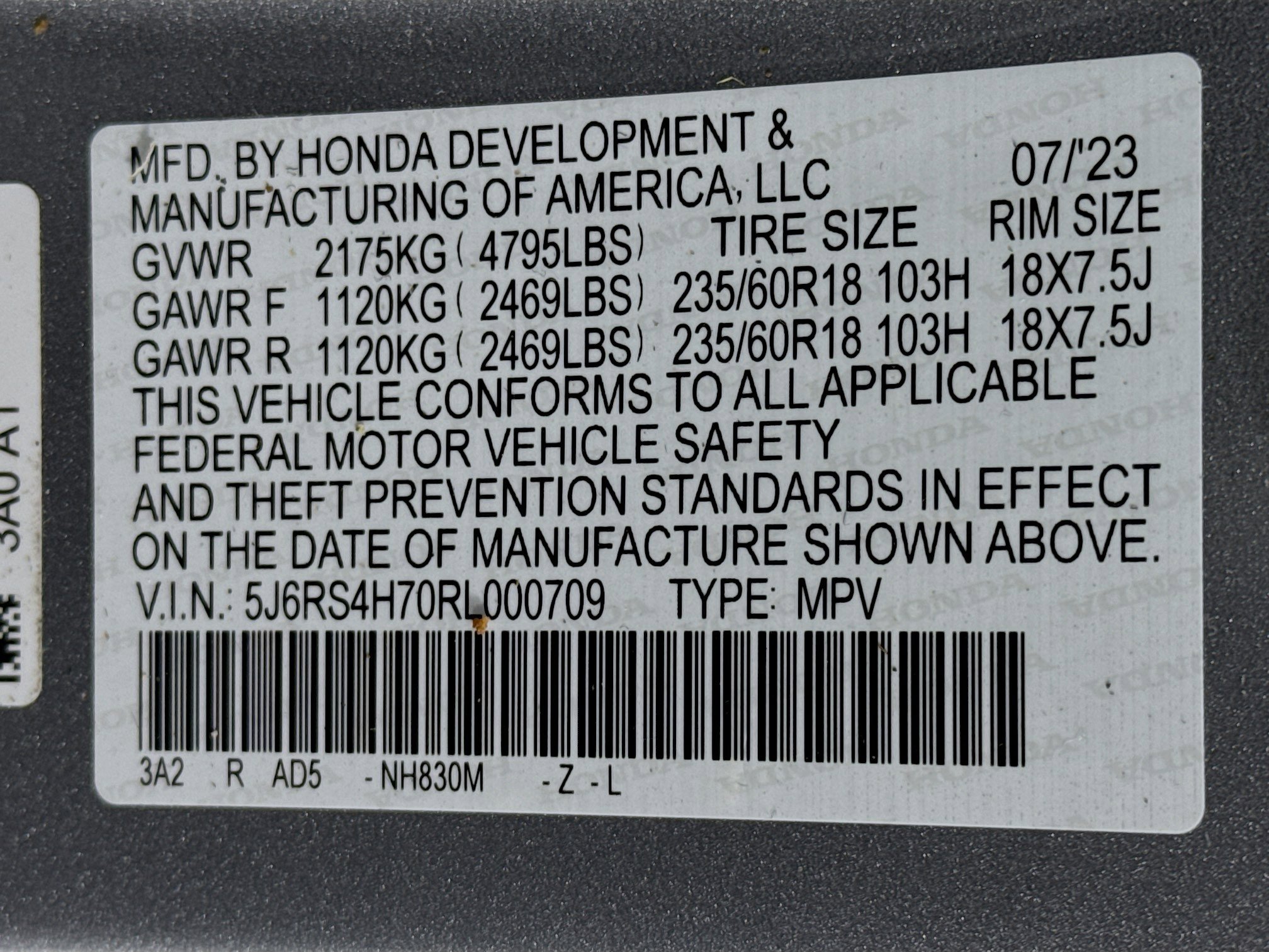Certified 2024 Honda CR-V EX-L image 31