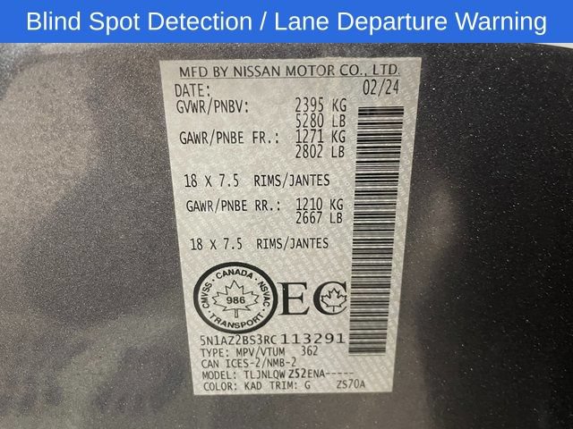 Used 2024 Nissan Murano SV AWD/4WD image 27