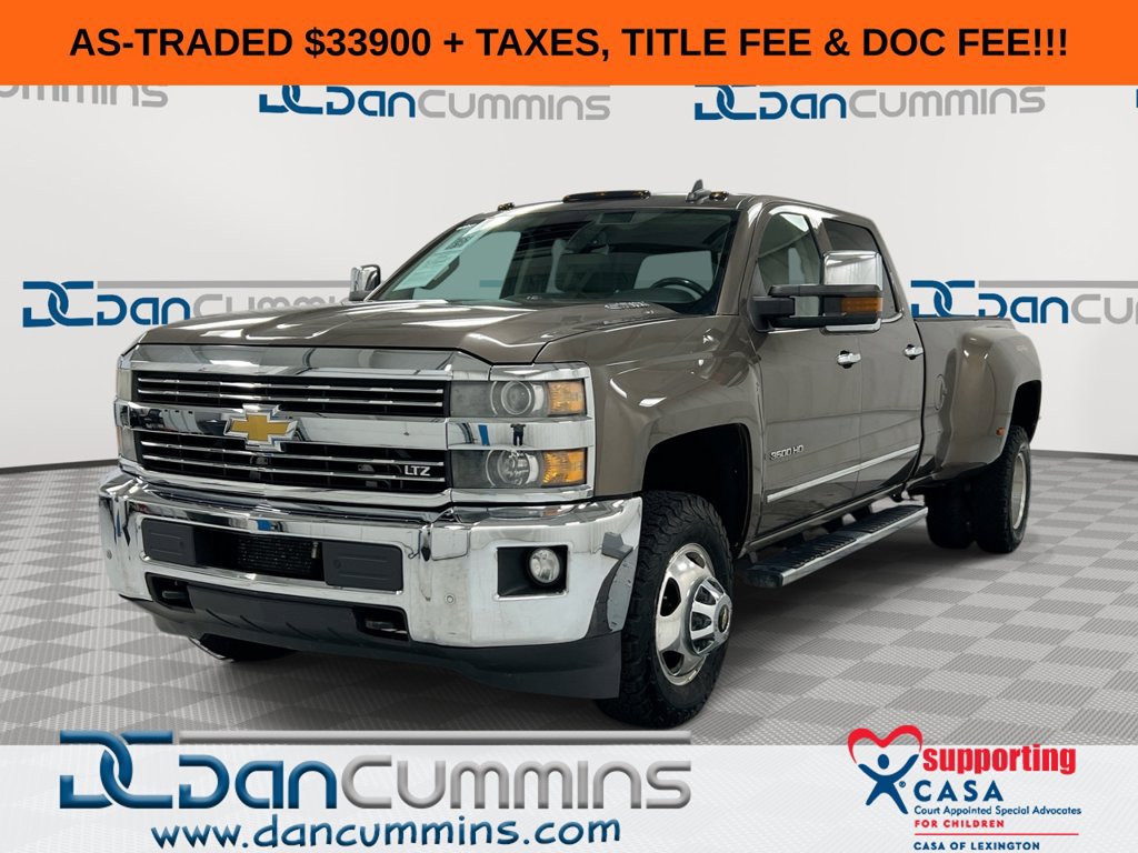 Used 2015 Chevrolet Silverado 3500 LTZ w/ Duramax Plus Package AWD/4WD image 1