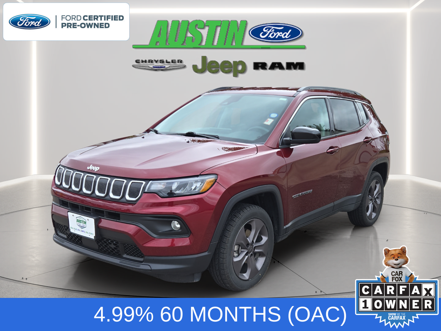 Used 2022 Jeep Compass Latitude AWD/4WD image 1