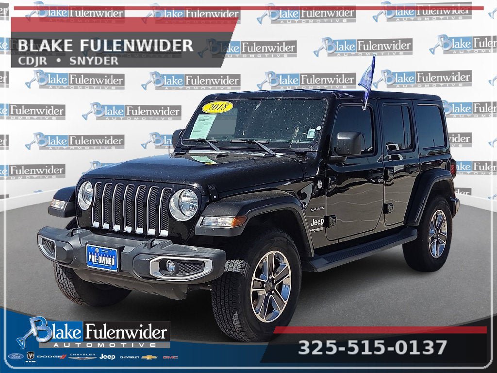 Used 2018 Jeep Wrangler Unlimited Sahara