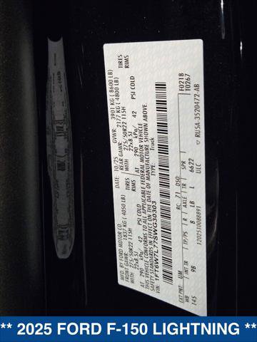 New 2025 Ford F150 Lightning Platinum AWD/4WD image 22