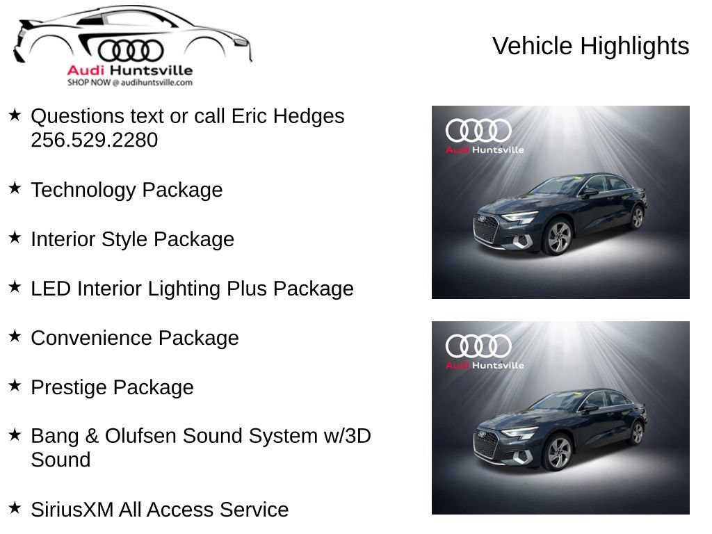 Used 2022 Audi A3 2.0T Prestige AWD/4WD image 6