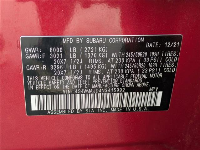 Used 2022 Subaru Ascent Onyx Edition image 24